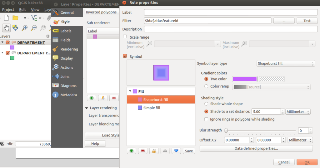 Inverted filling of polygon in QGIS - Geographic Information Systems Stack  Exchange