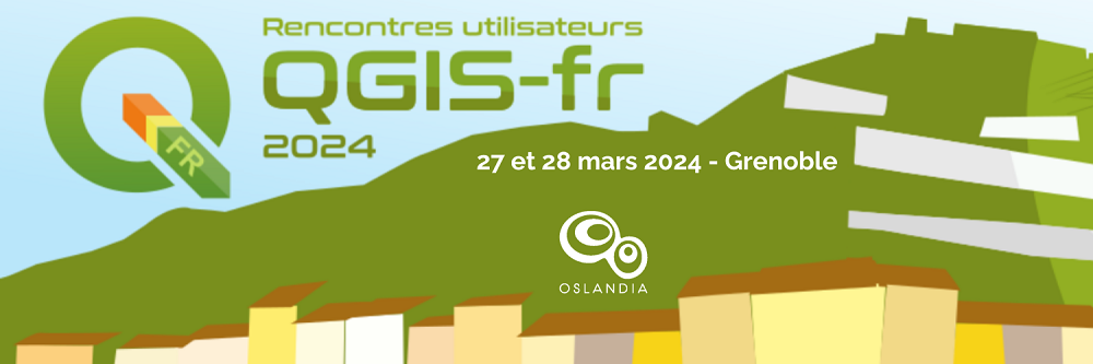(Fr) Rencontres QGIS-fr – Grenoble 27 & 28 mars 2024