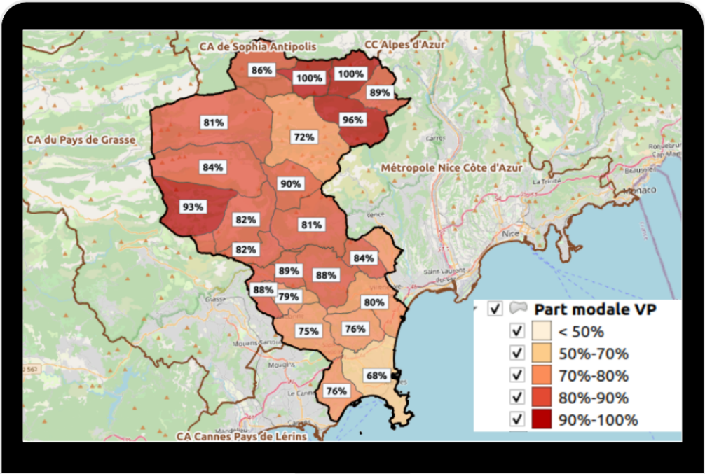 Primo : un plugin QGIS pour observer les mobilités