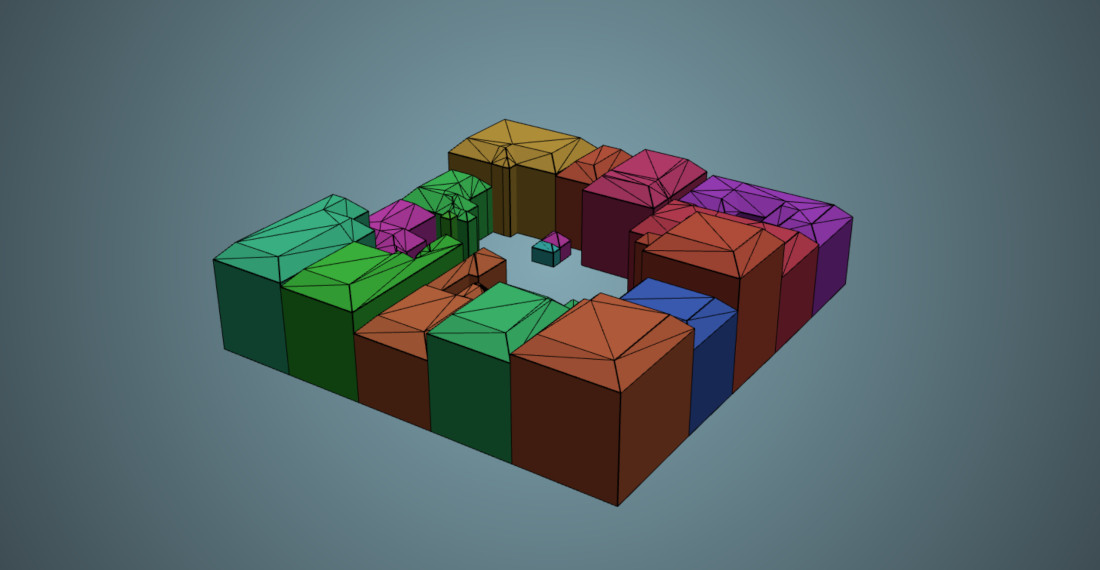 GeoJSON 3D dans Giro3D